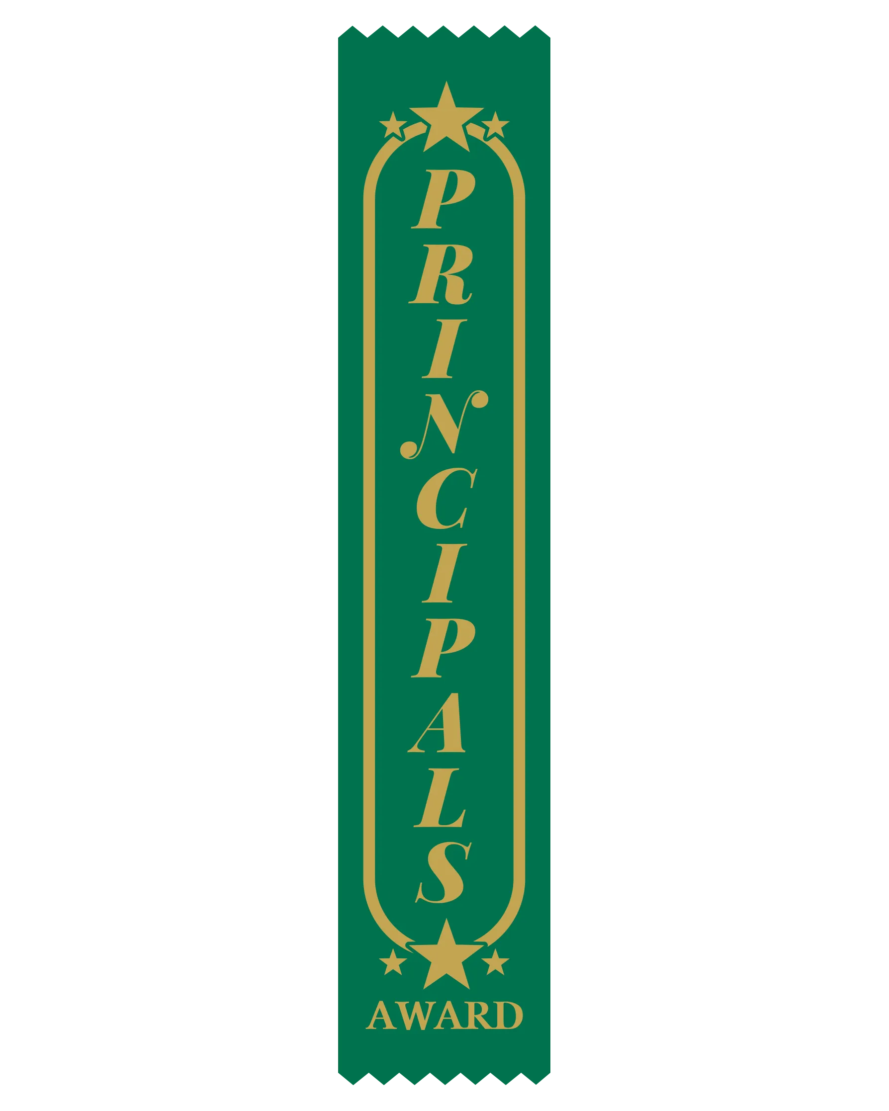 SR36G Principals Award Satin Ribbon Green