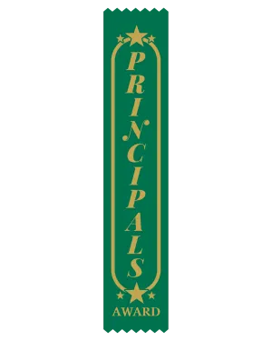 SR36G Principals Award Satin Ribbon Green