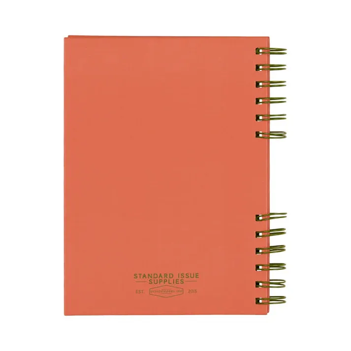 Standard Issue Planner Notebook No. 12 - Army Green   Chili