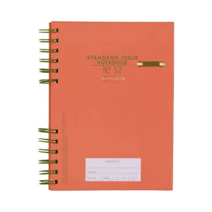 Standard Issue Planner Notebook No. 12 - Army Green   Chili