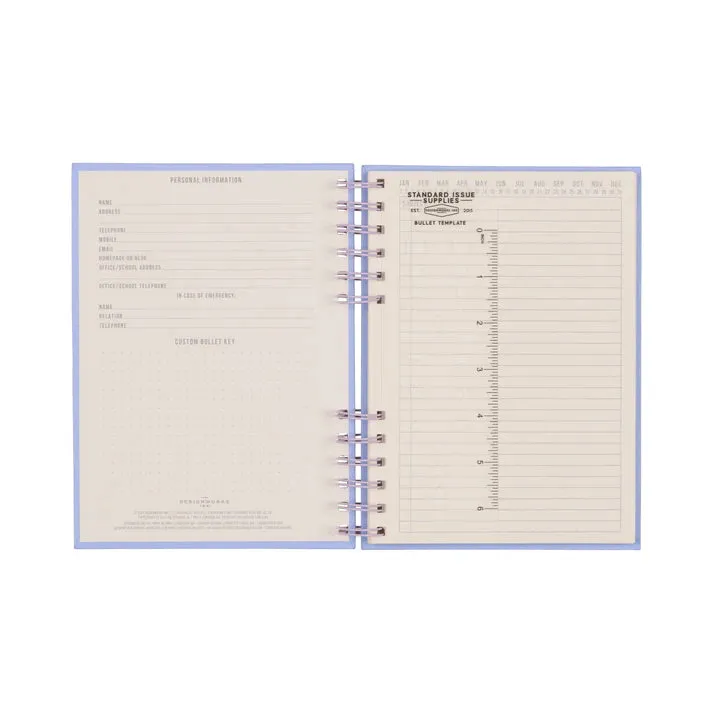 Standard Issue Planner Notebook No. 12 - Lavender   Periwinkle