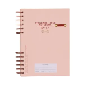 Standard Issue Planner Notebook No. 12 - Rosewood   Blush