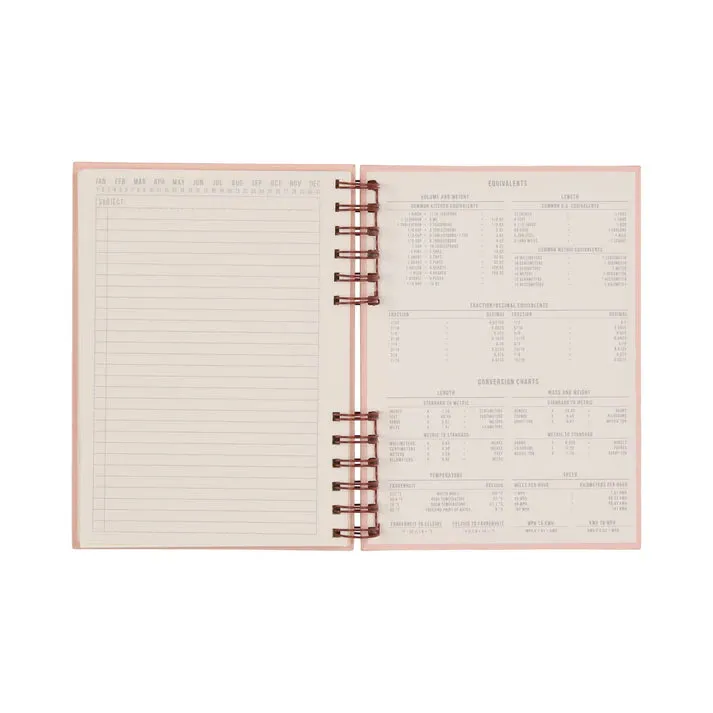 Standard Issue Planner Notebook No. 12 - Rosewood   Blush