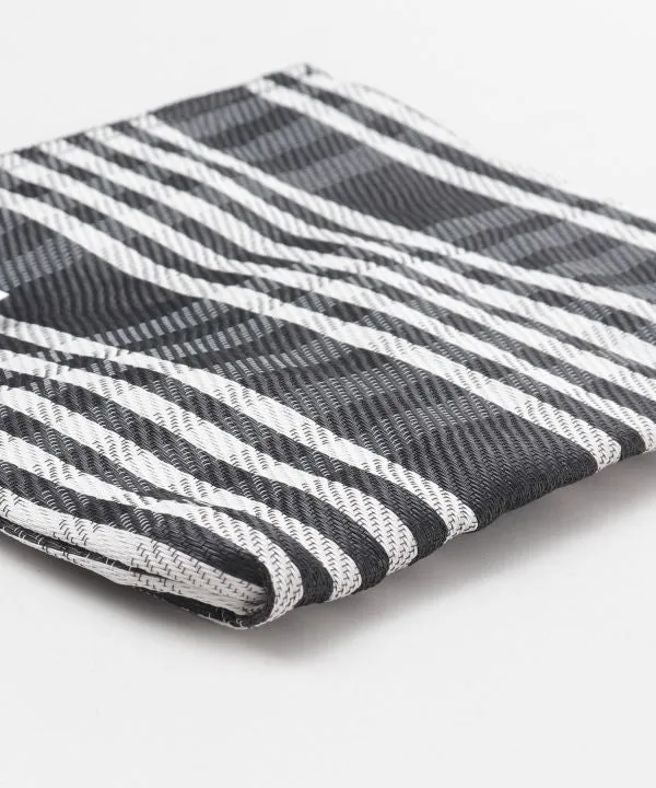 Striped Square Pouch