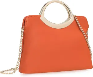 Stylish PU leather Small Prom Handbag Formal Women Party Clutch Dressy Wedding Purse