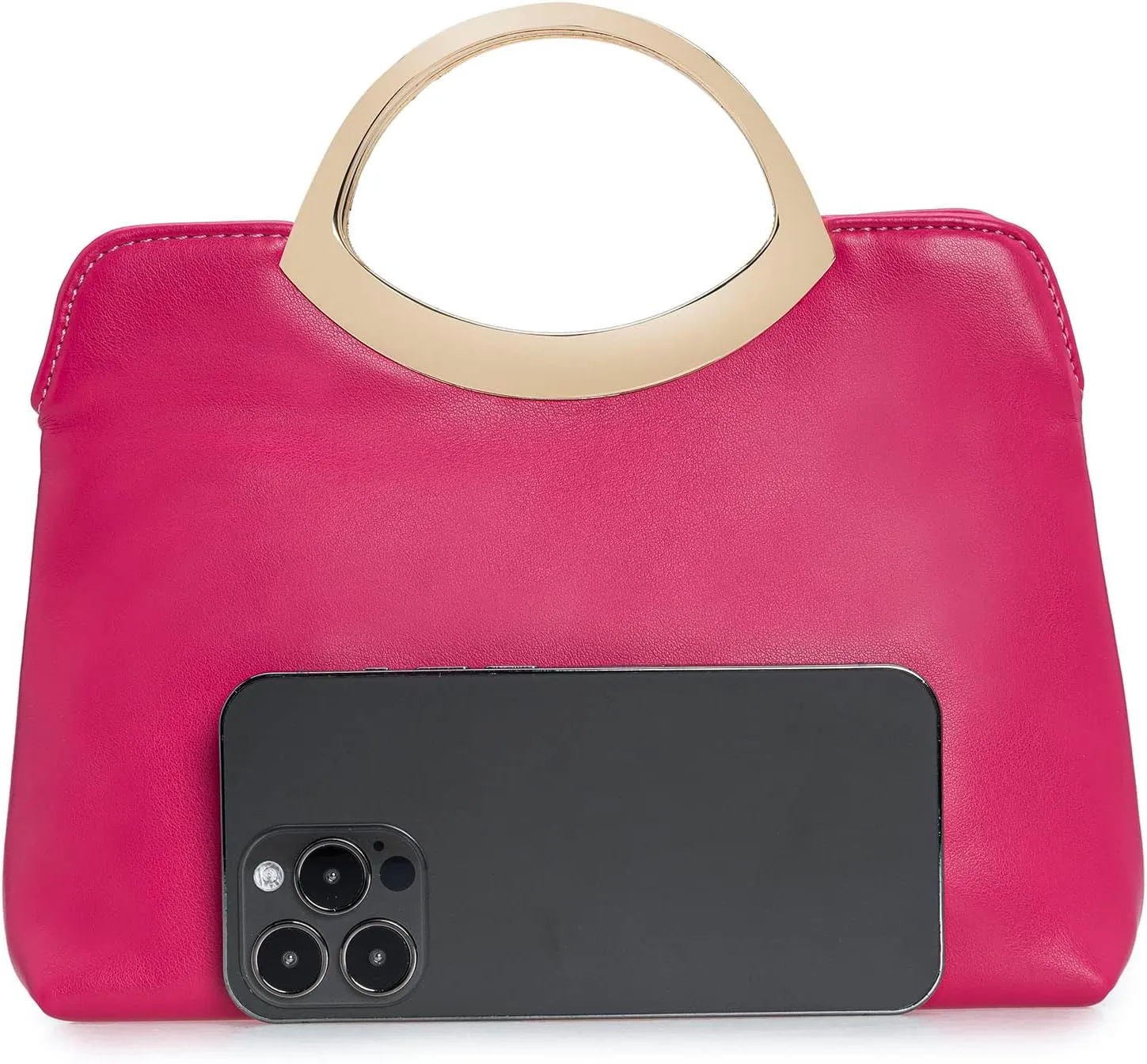 Stylish PU leather Small Prom Handbag Formal Women Party Clutch Dressy Wedding Purse
