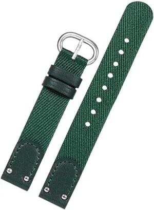 Suitable for DW watch band women's nylon canvas watch strap