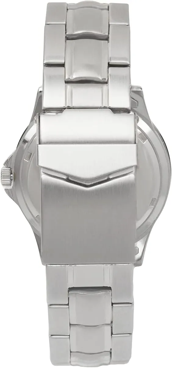 SunTime Men's Competitor 40mm Quartz Watch, 20mm Stainless Steel Strap, Team Color Dial and Bezel