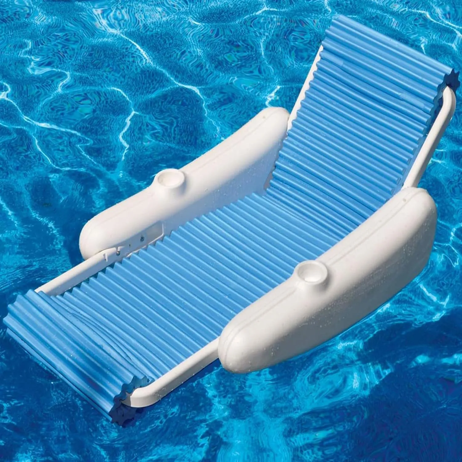 Swimline Eva Sunchaser Lounger Seat Pool Float , White