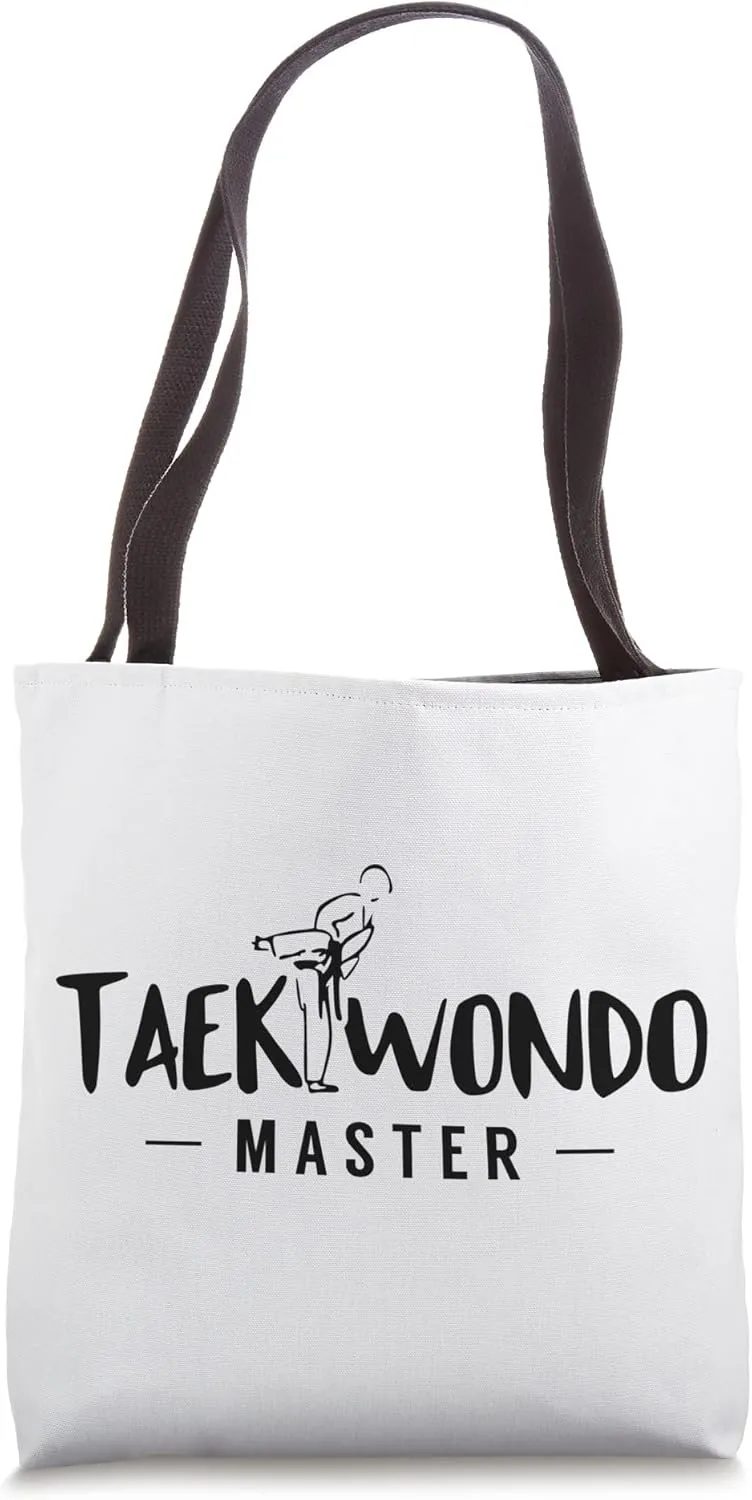Taekwondo Master Training Fighter Martial Arts Tae Kwon Do Tote Bag