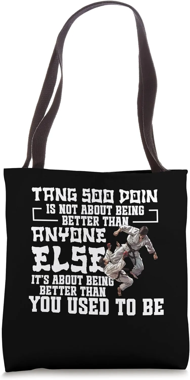 Tang Soo Do Instructor Uniform Martial Arts Tang Soo Do Tote Bag