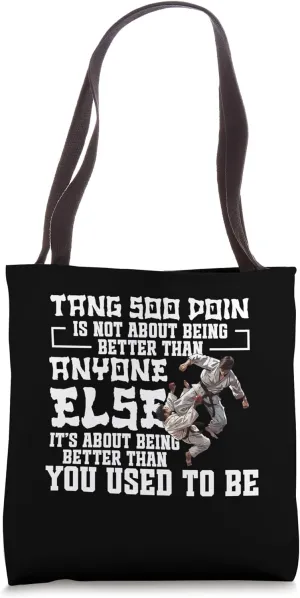Tang Soo Do Instructor Uniform Martial Arts Tang Soo Do Tote Bag