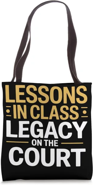 Teacher Coach Dual Role Mentor Sports Leadership Team Gear Tote Bag