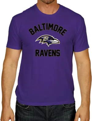 Team Fan Apparel NFL Adult Gameday T-Shirt - Cotton Blend - Tagless - Semi-Fitted - Unleash Your Team Spirit During Game Day