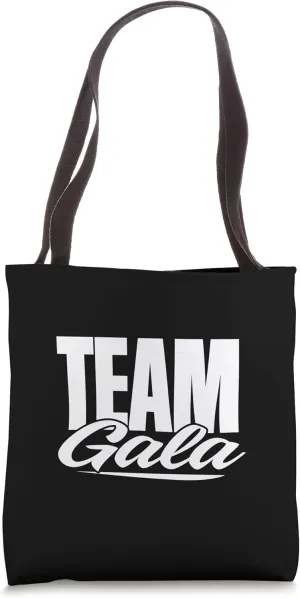 Team Gala Name, Cheer for Gala Support Tote Bag