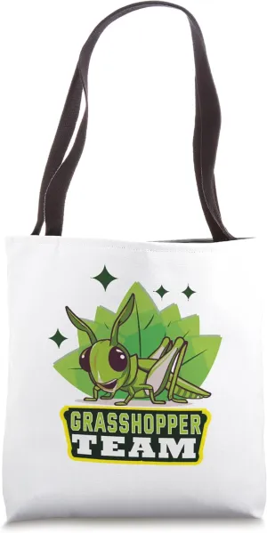 Team Grasshopper Entomology Grasshopper Tote Bag