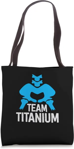 Team Titanium Funny Hip Replacement Hip Surgery Recovery Tote Bag