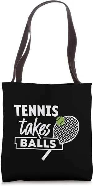 Tennis Takes Balls Sports Athlete Competitive - Tote Bag