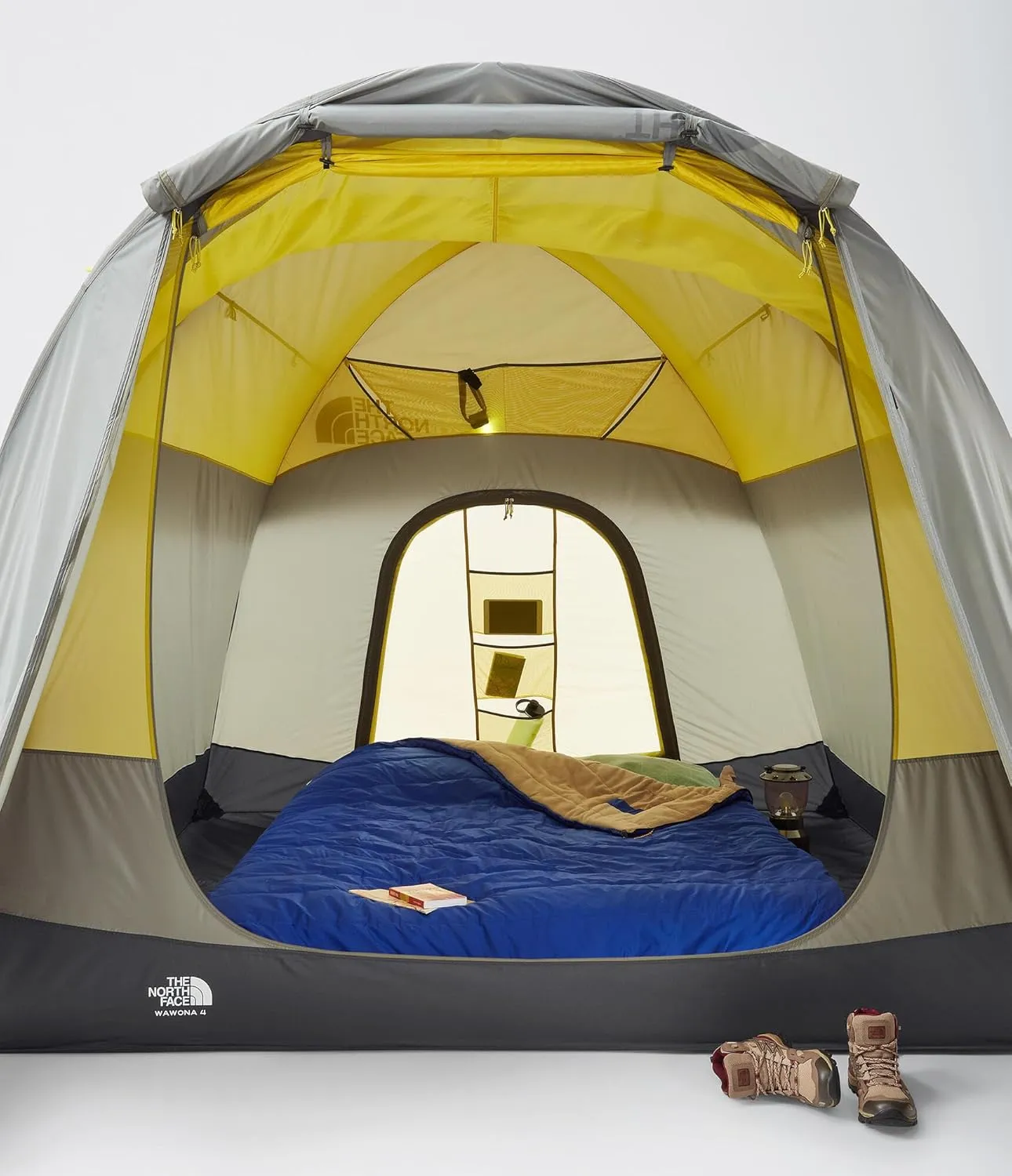 THE NORTH FACE Tents Wawona 4 Four-Person Camping Tent – (No Flame-Retardant Coating)
