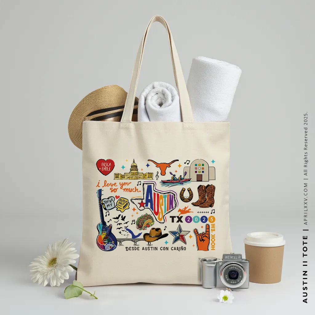 THEA | Austin, Texas Canvas Tote