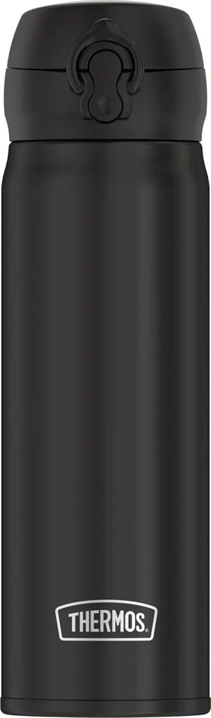 THERMOS 16oz Stainless Steel Direct Drink Bottle, Black