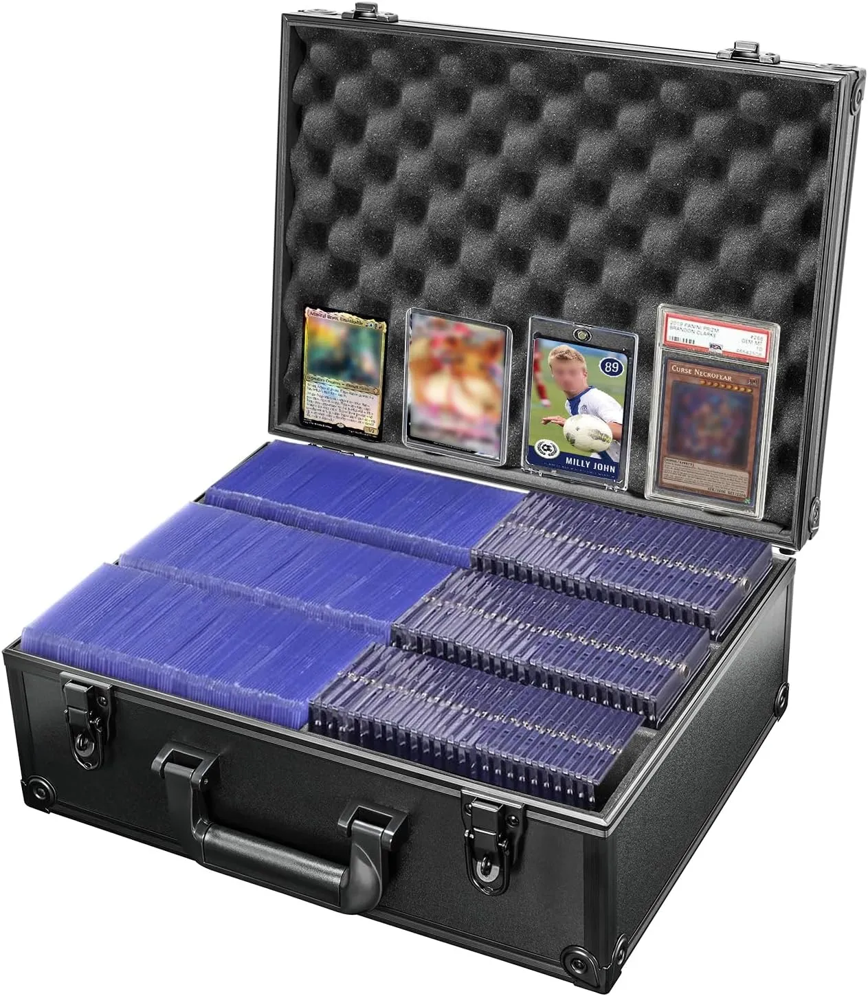 Toploader Storage Box for 3" x 4" 35pt Rigid Top loaders, Sports Card Case Holds 600 Toploaders, Top Loader Storage, Trading Card Storage Box for Magnetic Card Holder