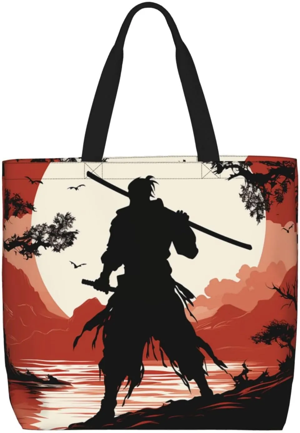 Tote Bag for Women Reusable Grocery Bags Seals on ice Tote Bag with Inner Pocket Travel Tote for Shopping