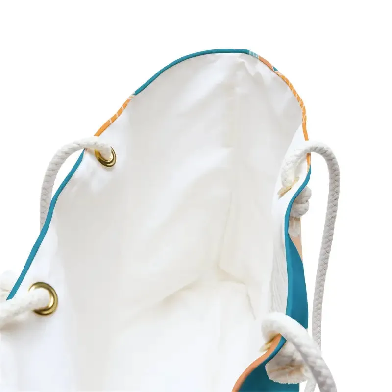 Trendy Oversized Polyester Weekender Bag Water Pattern