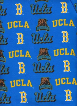 UCLA Bruins NCAA College Canvas Twill 58" Sykel Cotton Fabric
