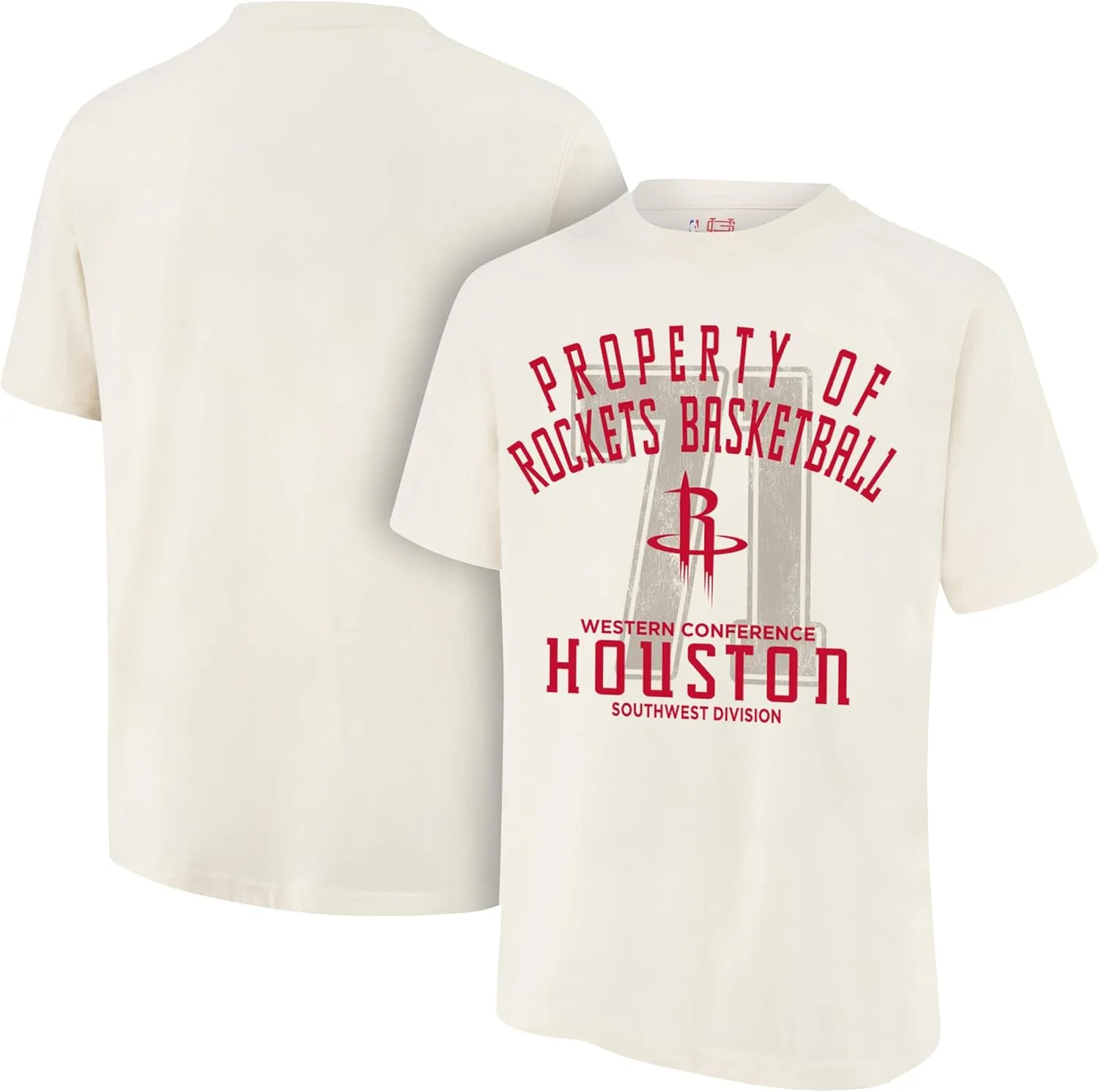 Ultra Game Adult's NBA Official Super Soft Nostalgic T-Shirt