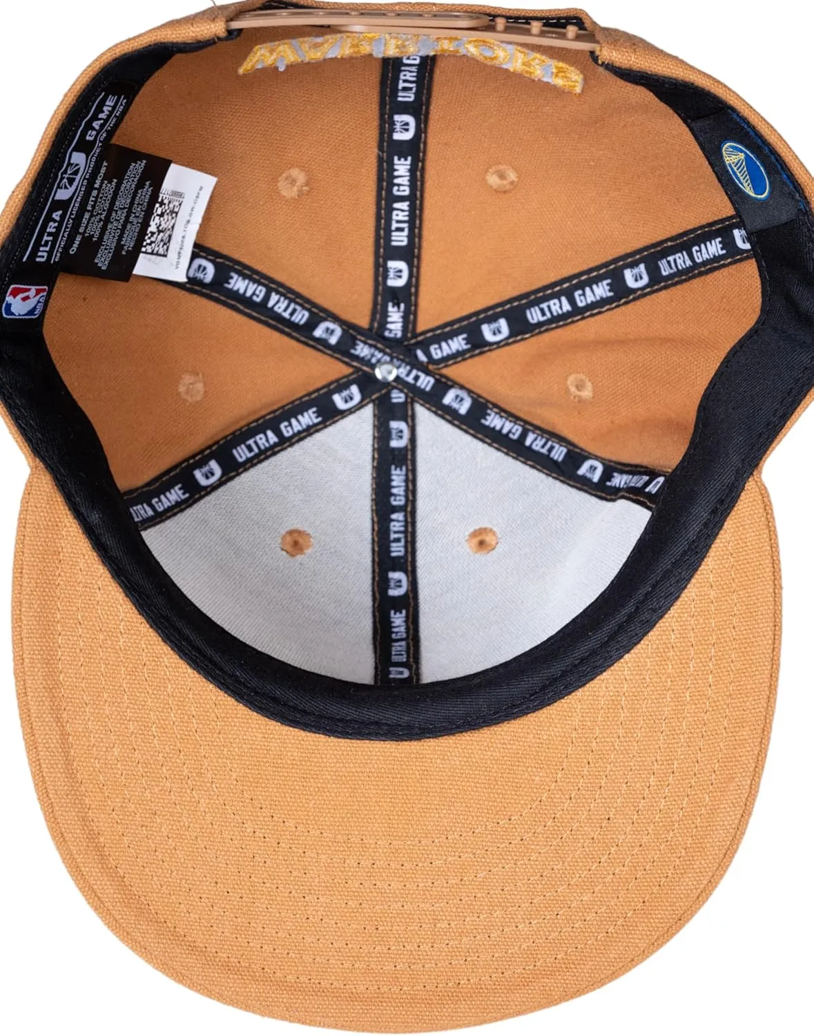 Ultra Game Adults Unisex's NBA Official Snap Back Canvas Baseball Cap Hat