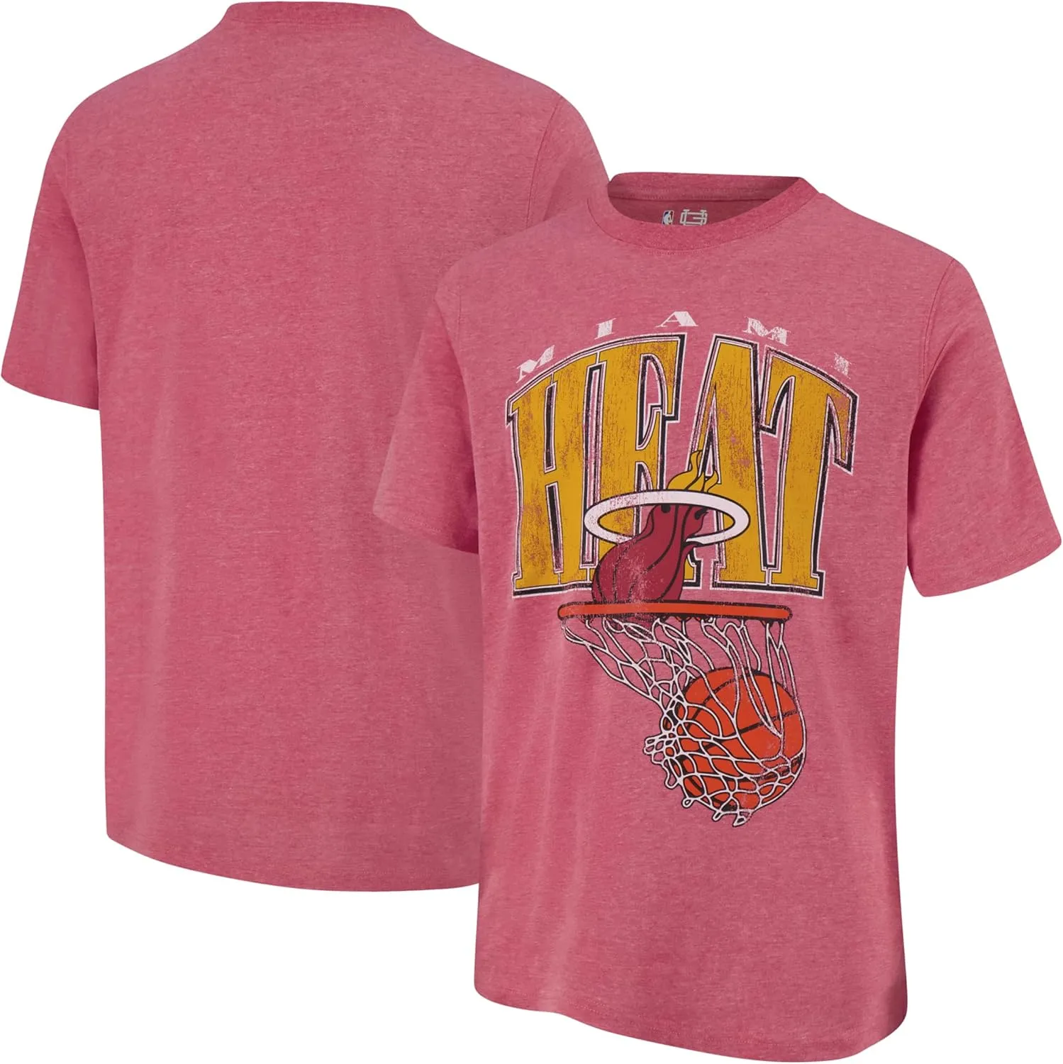 Ultra Game Men's NBA Official Hoops Short Sleeve T-Shirt