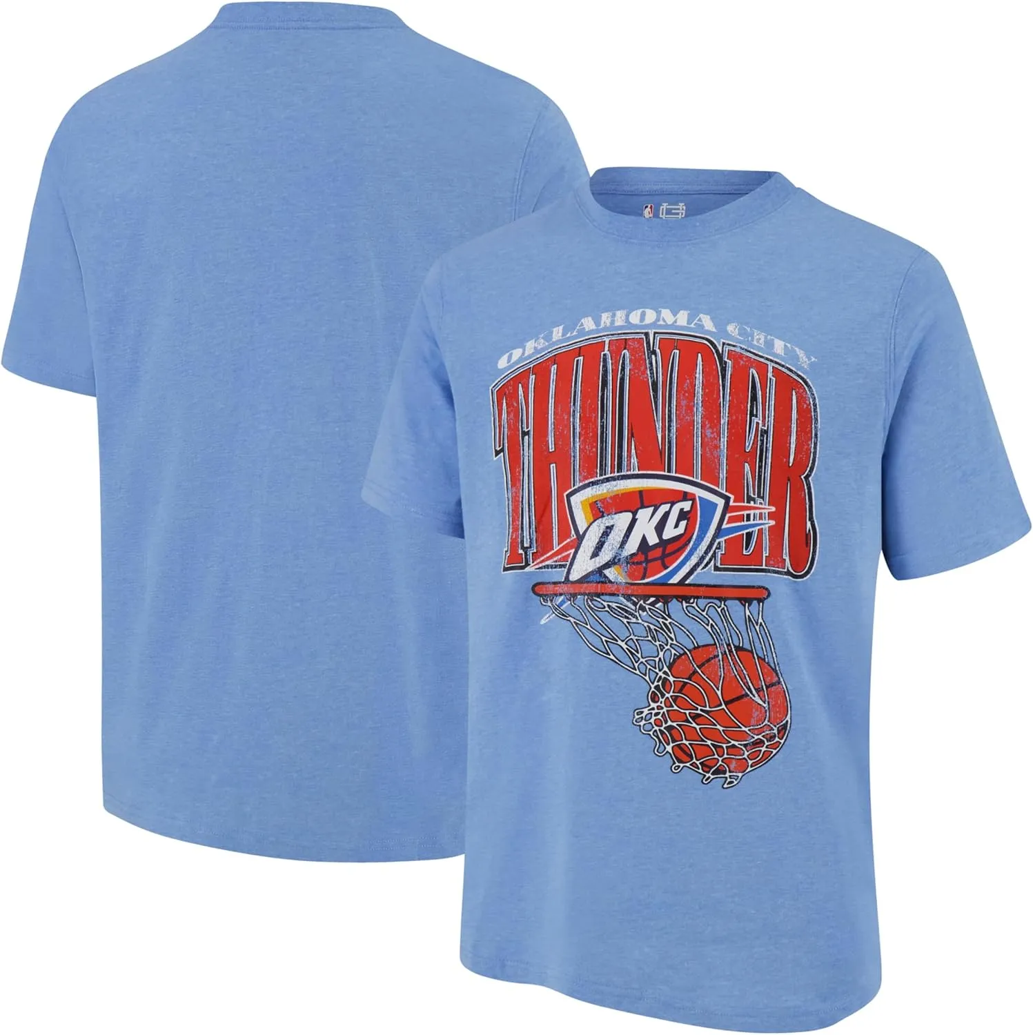 Ultra Game Men's NBA Official Hoops Short Sleeve T-Shirt