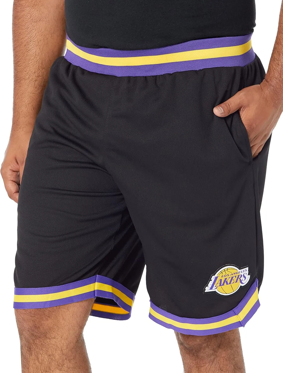 Ultra Game Men's NBA Official Soft Air Mesh Ultimate Basketball Shorts - OG Fit