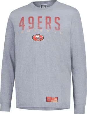Ultra Game Men's NFL Official Super Soft Game Day Long Sleeve T-Shirt