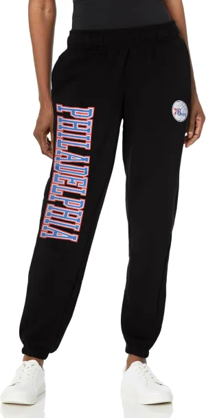 Ultra Game Women's NBA Official Super Soft Active Fleece Sweatpants Joggers