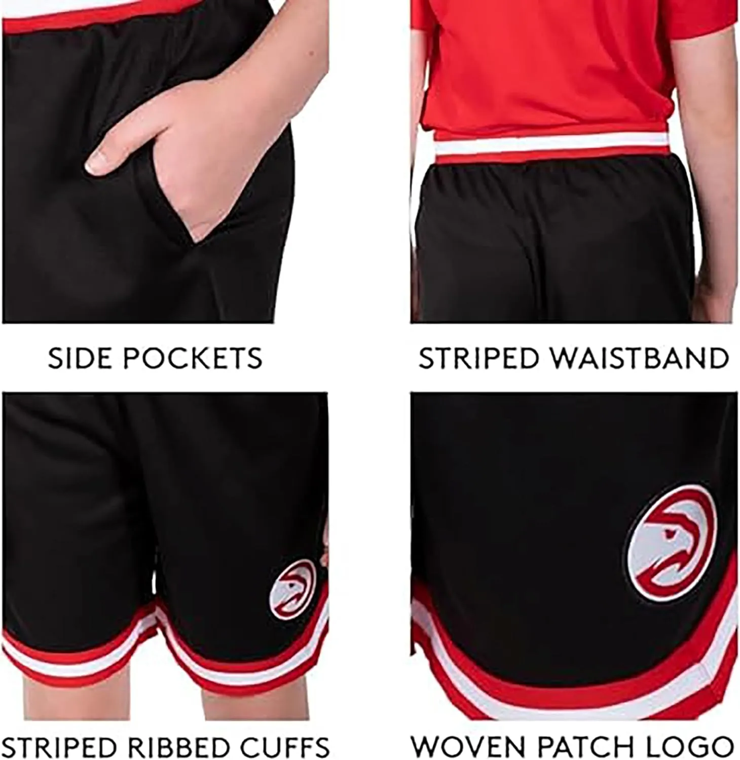 Ultra Game Youth NBA Official Soft Air Mesh Ultimate Basketball Shorts