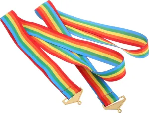 Unique Appearance Medal Ribbons Metal Lanyard Holders for Sports Awards Graduation Celebrations