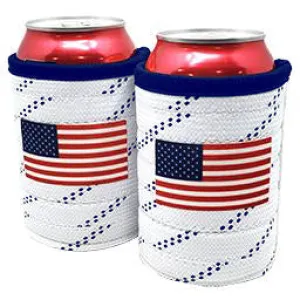 USA Flag (2 Pack) Beverage Holders