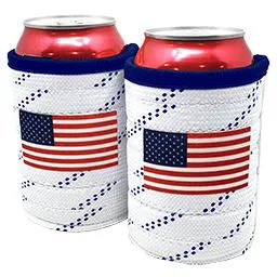 USA Flag (2 Pack) Beverage Holders