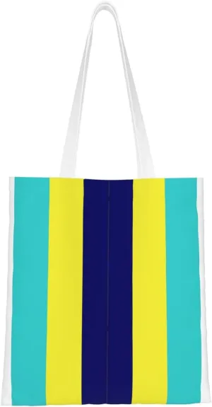 Usaf Basic Military Training Honor Graduate Ribbon Tote Bag for Women Canvas Shopping Bags Reusable Beach Bag Grocery Bags Tote Shoulder Bag Gift Bags