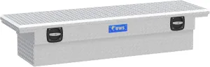 UWS EC10001 Secure Lock 69-Inch Heavy-Wall Aluminum Truck Tool Box with Low Profile, RigidCore Lid | Bright Aluminum 69" Secure Lock Crossover Box with Low Profile (Heavy Packaging)
