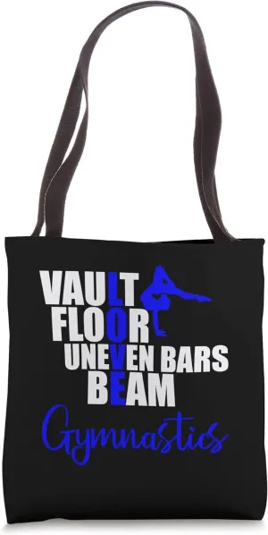 Vault Floor Uneven Bars Beam Gymnastics -- Tote Bag
