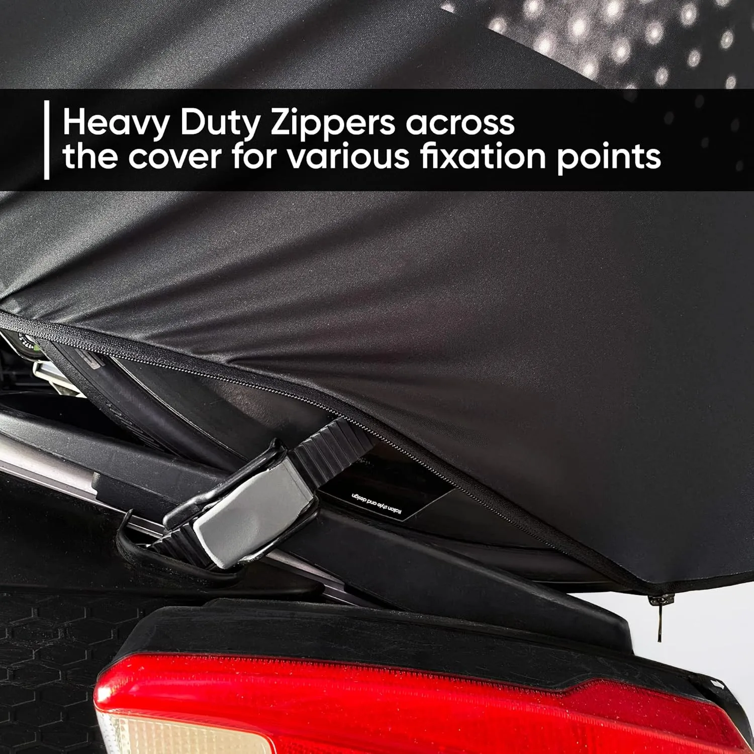 VELOSOCK Water-Resistant Road Bike Cover - Premium All-Weather Bicycle Storage & Transport Protection Cover CARBON BLACK (Water Repellent-ROAD)
