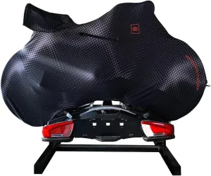 VELOSOCK Water-Resistant Road Bike Cover - Premium All-Weather Bicycle Storage & Transport Protection Cover CARBON BLACK (Water Repellent-ROAD)