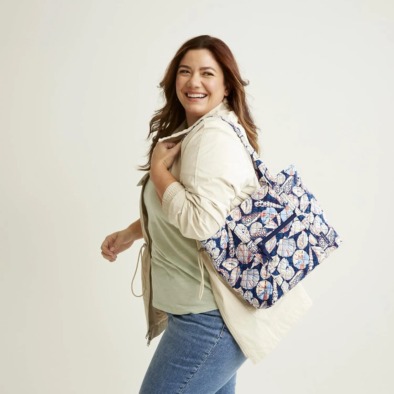Vera Bradley Women's Performance Twill Small Vera Tote Bag