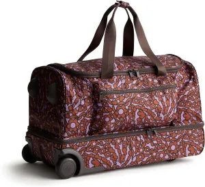 Vera Bradley Women's Ripstop Adair Rolling Duffel