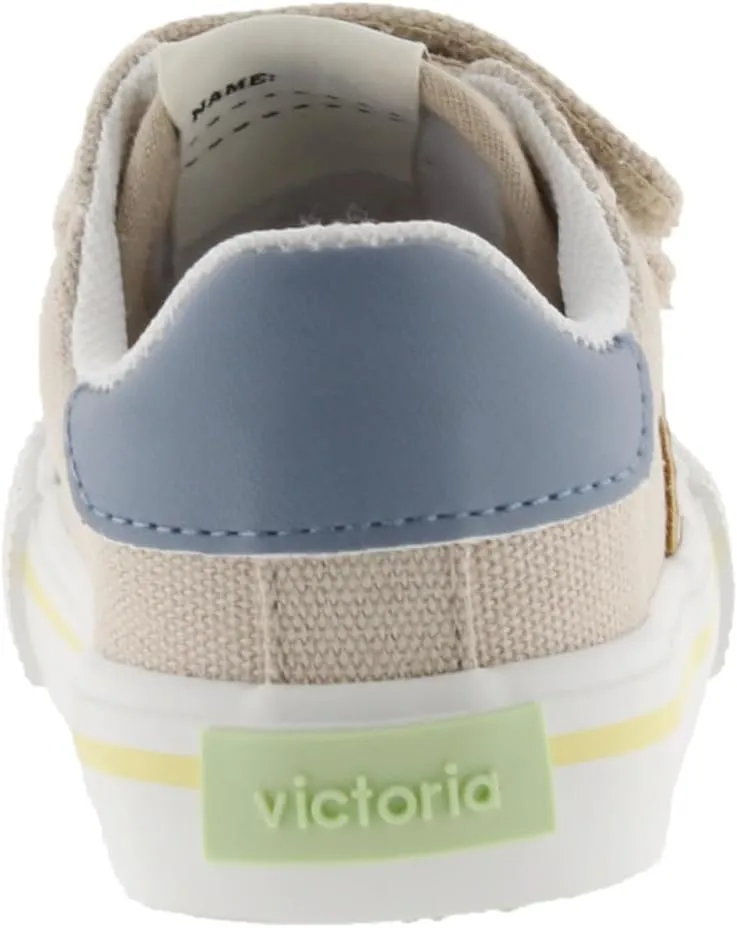 Victoria 1065189-KIDS Low Basketball Tribe Canvas & Contrast & Scratches Unisex Children's Low Trainers
