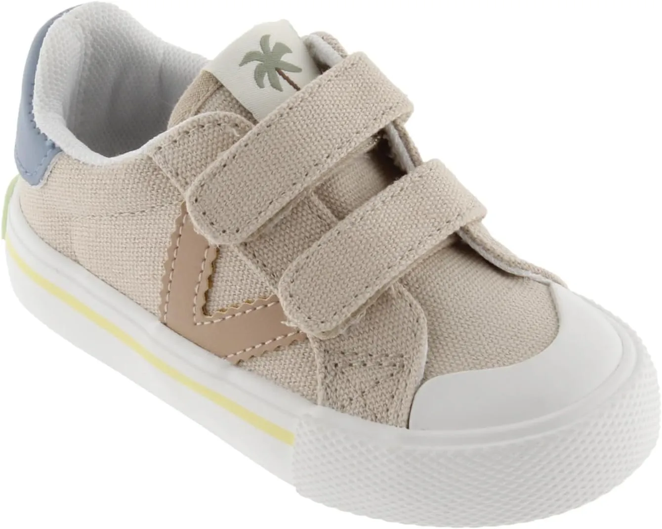 Victoria 1065189-KIDS Low Basketball Tribe Canvas & Contrast & Scratches Unisex Children's Low Trainers