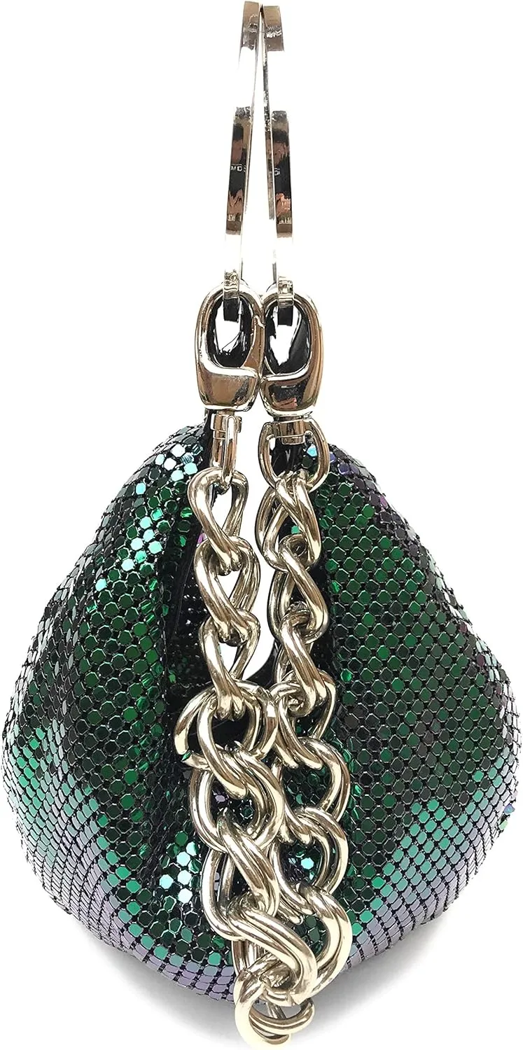 Vintage Evening Clutch Hobo Bag Wristlet Bucket Purse formal handbag for Party Wedding Prom Banquet